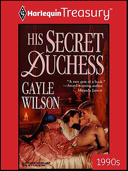Title details for His Secret Duchess by Gayle Wilson - Available